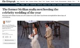 Sul Telegraph il matrimonio di Dua Lipa e Bagheria: &laquo;Le nozze dall'anno nell'ex covo siciliano della mafia&raquo;