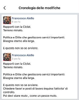 Vittoria, la Roma Costruzioni chiede al sindaco Aiello di non limitarsi a usare i social ma di denunciare i fatti all'Autorit&agrave; giudiziaria