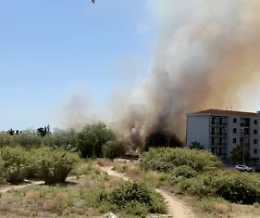 Ancora roghi a Vittoria, minacciata un'altra abitazione