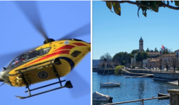 Tragedia sul Lago Maggiore: elicottero precipita subito dopo il decollo a Lesa, un morto e tre feriti
