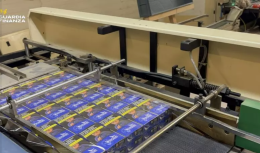 Maxi-sequestro a Reggio Emilia: fabbrica clandestina di sigarette, 24 milioni di euro di evasione fiscale