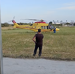 Ispica, cade da una scala alta tre metri: in elisoccorso a Catania