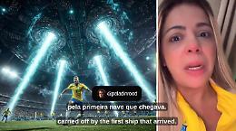 Un'invasione aliena durante Brasile Scozia: la previsione folle (diventata virale nel web) della veggente brasiliana
