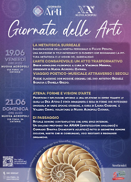 Giornata internazionale delle arti: l'arte come ponte tra filosofia e scienza a Catania