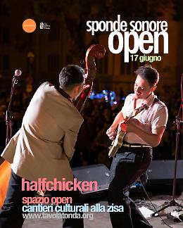 HalfChicken live ai Cantieri Culturali alla Zisa: boogie, sax e zanzare sotto il sole di Sicilia