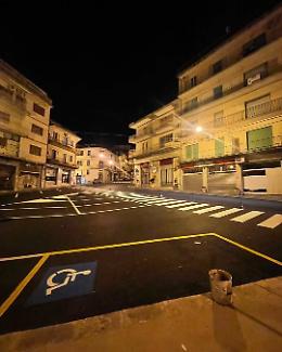 Ragusa, lavori notturni nello slargo di via Benedetto Croce