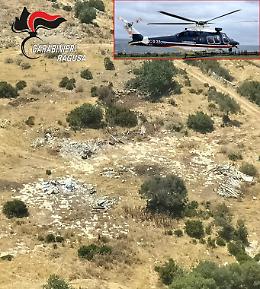 Donnalucata, carabinieri scoprono e sequestrano una discarica abusiva