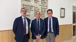 Palermo, il Sottosegretario Cannella in visita al Reparto Scorte della caserma Lungaro