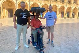 Lo scooter hi-tech dell'Universit&agrave; di Helsinki monitora aria e microclima urbano in un comune siciliano