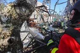 Notte di terrore a Kiev: attacco  russo con droni e missili 