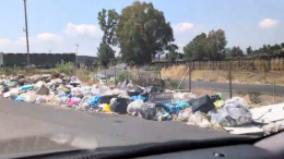 Da discarica a un'isola ecologica: perch&eacute; sulla SS114 dopo il ponte sul Simeto nessuno interviene?