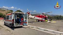 Filicudi, cade durante un'escursione a Zucco Grande: escursionista salvato in elicottero