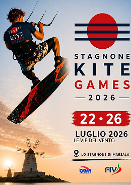 Stagnone Kite Games 2026: cinque giorni di freestyle, big air e spettacolo a Marsala