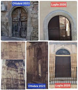 Modica Alta e il mistero sui portoni storici del palazzo nobiliare