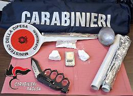 Spaccio di cocaina in pieno centro a Ragusa: 27enne arrestato dai carabinieri