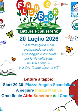 Flashbook &ndash; letture a ciel sereno: Sciacca si accende di storie tra piazze e fantasia