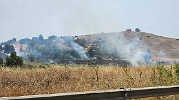 Incendi ad Agrigento, fiamme nella Valle dei Templi e case minacciate a Cammarata