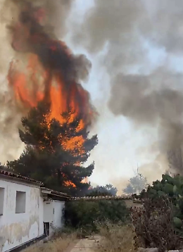 Vittoria, un devastante rogo ha colpito la Citt&agrave; dei ragazzi - Fondazione buon samaritano