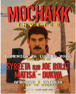 Mochakk Invites arriva a Catania: il format curatoriale del DJ brasiliano porta house internazionale