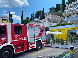 Taormina: brucia la cabina Enel in via Luigi Pirandello, il centro storico rimane al buio