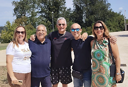 Ragusa, i fratelli La Rosa ospiti di Roberto Baggio