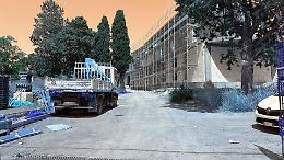 Adrano, cade dal trabattello nel cantiere della nuova scuola: ferito operaio di 24 anni
