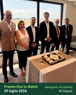 Aeroporto, premio "One to watch" alla lounge Vip Angelo D'Arrigo