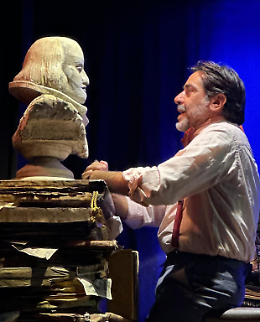 Sergio Vespertino svela il mistero di Shakespeare a Himera