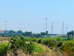Nuove torri faro allo vincolo dell'Asse dei Servizi: pi&ugrave; sicurezza verso l'Aeroporto e Librino