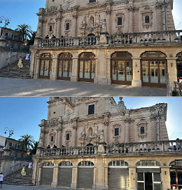 Ragusa, piazza San Giovanni rif&agrave; il look con il recupero del loggiato della cattedrale