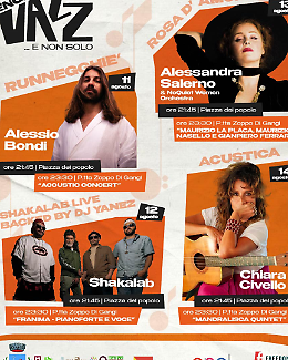Gangi si trasforma in palcoscenico: quattro serate di jazz, cantautorato, reggae e world music