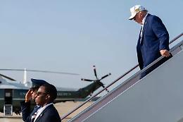 Fuga da spy-story per Trump, dopo le minacce dall'Iran, l'aereo esca e il trasferimento segreto