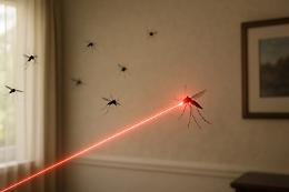 Addio spray e zanzariere, dalla Cina arriva la difesa laser domestica contro le zanzare