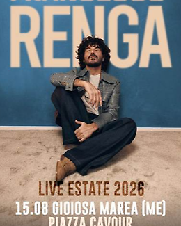 Francesco Renga torna in Sicilia: Ferragosto a Gioiosa Marea con concerto gratuito