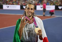 Tamberi re d'Europa a Birmingham, sul podio dell'alto c'&egrave; anche il bronzo di Sioli
