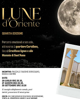 Lune d&rsquo;Oriente: passeggiata notturna tra sapori, vicoli e racconti a Cartidduni