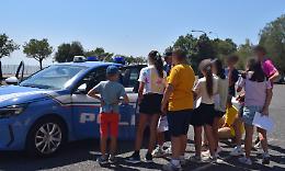 Lo &ldquo;spazio della legalit&agrave;&rdquo;: la polizia con i giovani del centro ricreativo &ldquo;San Filippo Neri&rdquo; di Zafferana Etnea