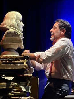 Sergio Vespertino porta Shakespeare a Caltabellotta