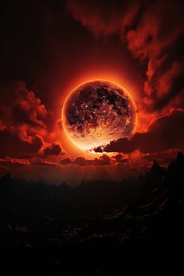 Dopo l&rsquo;eclissi di sole c'&egrave; la luna rossa: eclissi parziale all&rsquo;alba del 28 agosto visibile dall&rsquo;Italia