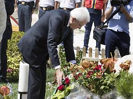  Mattarella:  &laquo;Ricostruzione e responsabilit&agrave; collettiva per restituire normalit&agrave; ai territori colpiti&raquo;