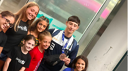 Ginnastica: accoglienza trionfale al rientro a Catania per Paolo Giglio bronzo con l'Italia junior agli Europei di artistica