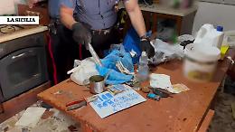 Ramacca, blitz antidroga dei Carabinieri: due arresti, sequestrati hashish, marijuana, metadone e munizioni