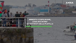 La Flotilla e la missione verso Gaza: arresto o espulsione, cosa rischiano gli attivisti