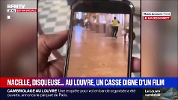 Louvre, il "colpo del secolo": in un video i ladri filmati in azione