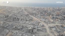 Gaza non esiste più: le immagini shock riprese dal drone