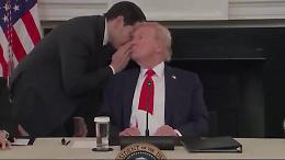 Trump scopre in diretta dell'accordo tra Israele e Hamas