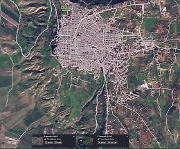 Frana di Niscemi, l'elaborazione grafica che mostra la collina scivolare via