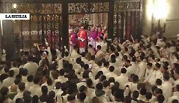 Fazzoletti bianchi e tanta emozione per l'uscita di Sant'Agata dalla sua &ldquo;cammaredda&rdquo;: il video