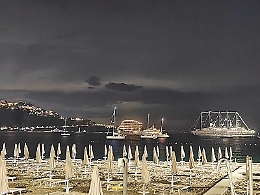 Giardini Naxos, il maltempo non spaventa gli yacht