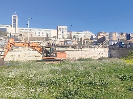 Gela, non si vede anima viva ormai da diversi mesi al cantiere del Lungomare